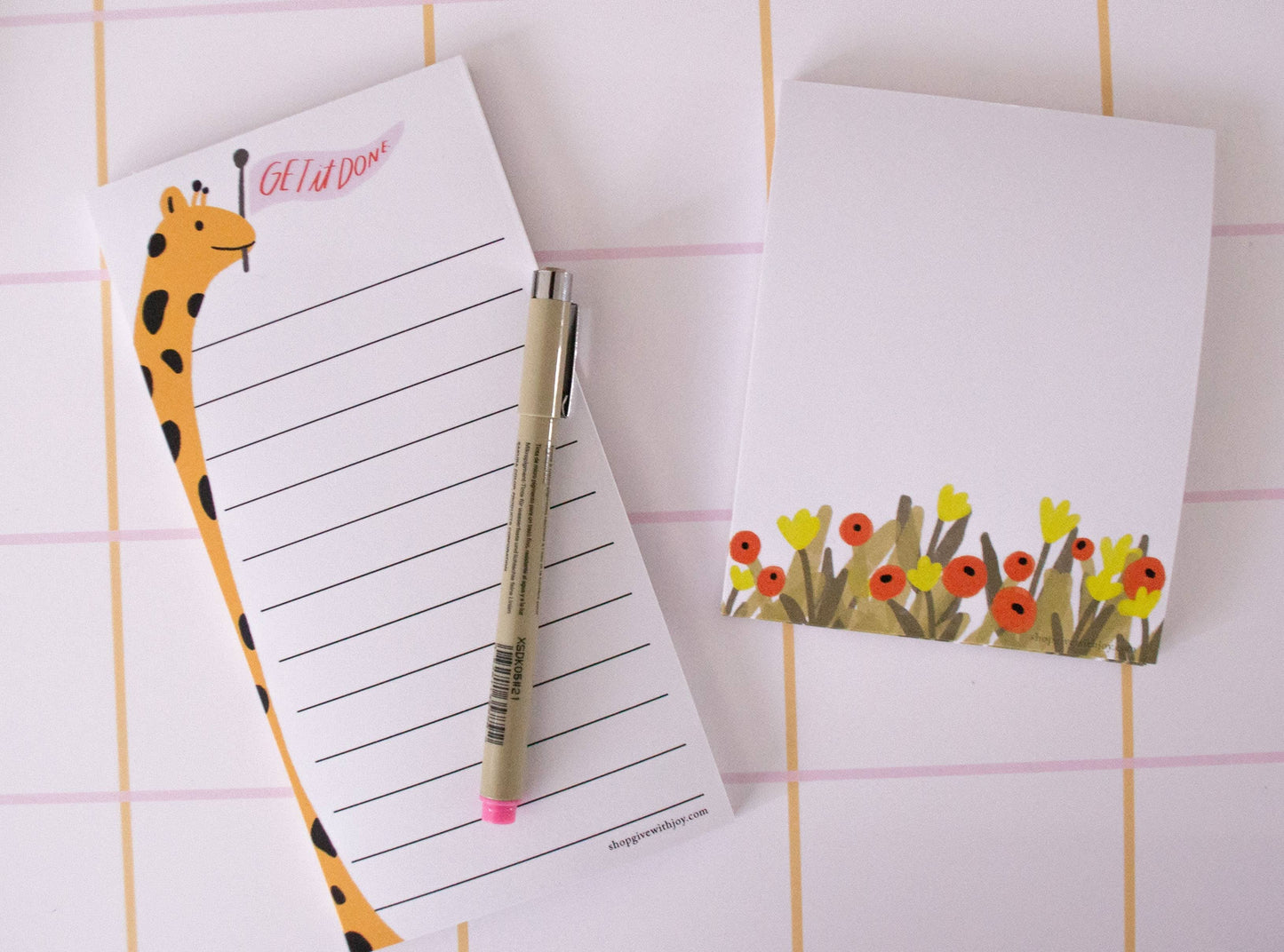 Floral Notepad - Porcupine Paper Co.