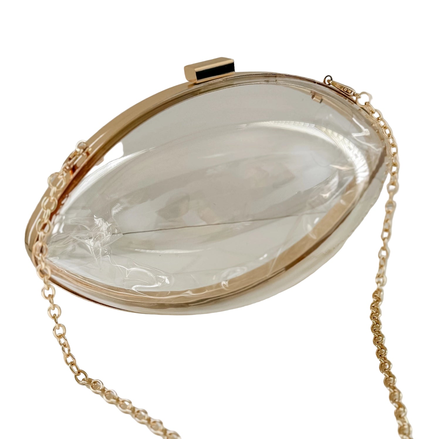 Game Day Football Style Clear Crossbody Bag