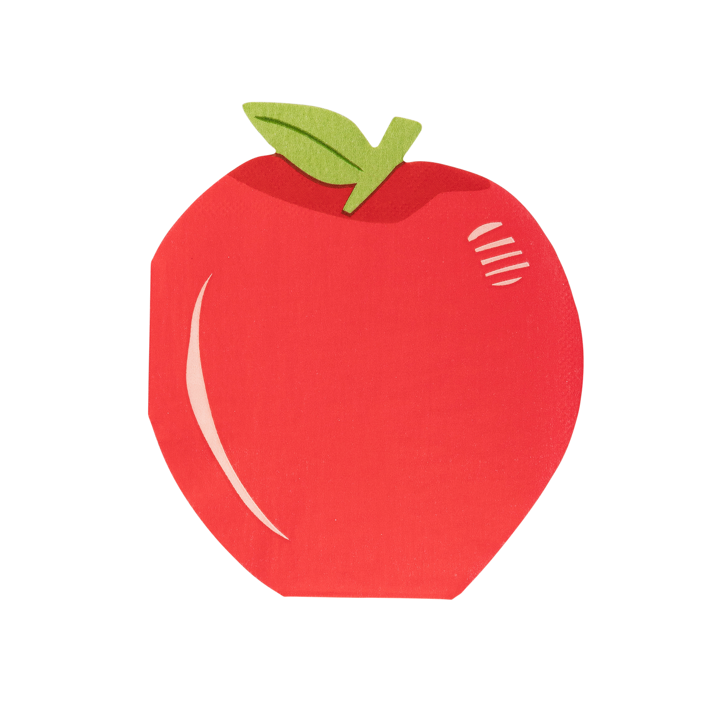 Apple Shaped Napkin | 24 count