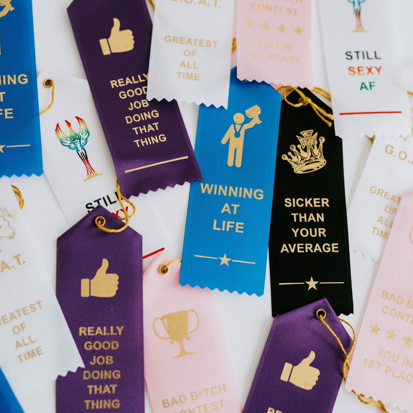 Really Good Job Doing That Thing Award Ribbon | Card - Porcupine Paper Co.