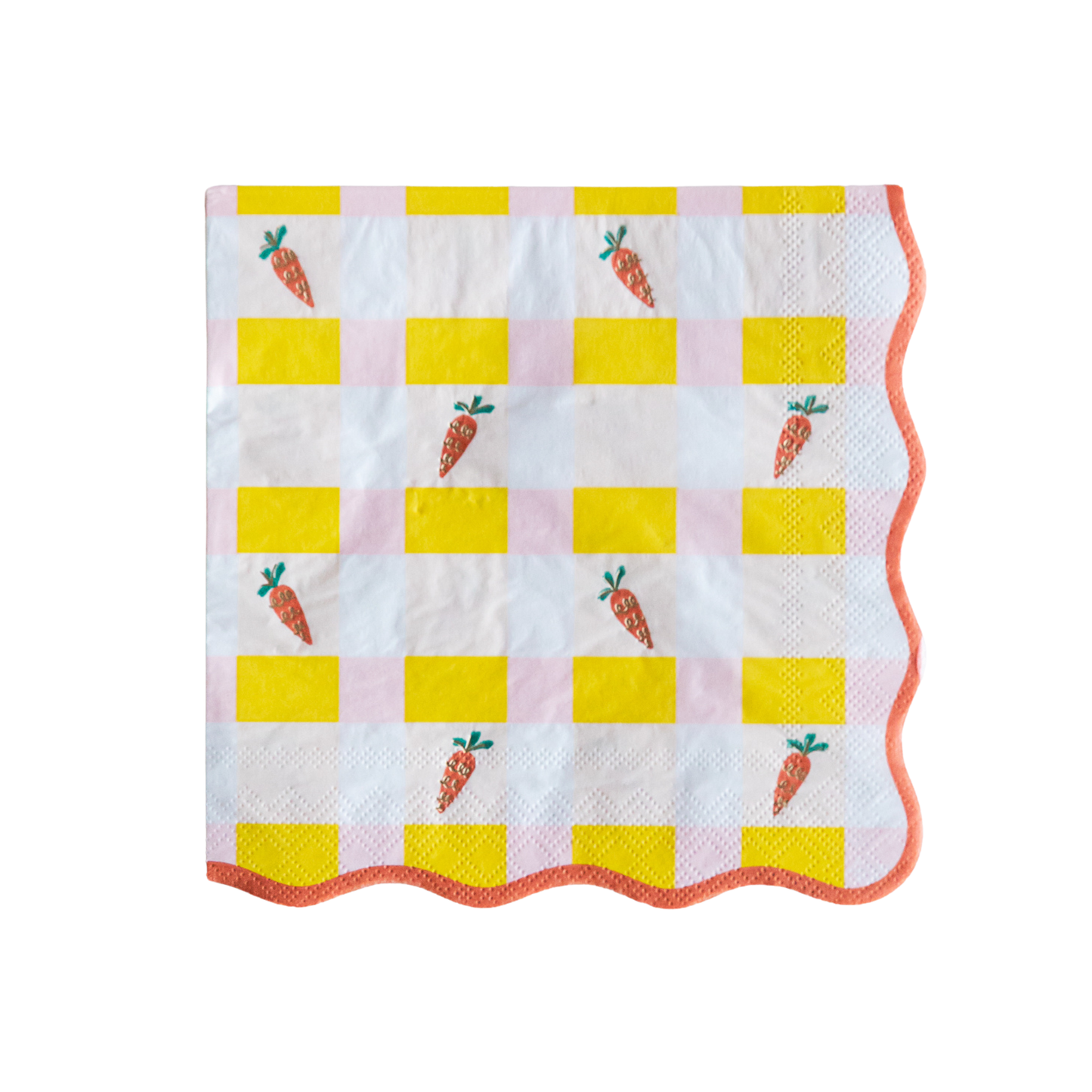 Sweet Carrot Easter Large Napkins | Pack of 20