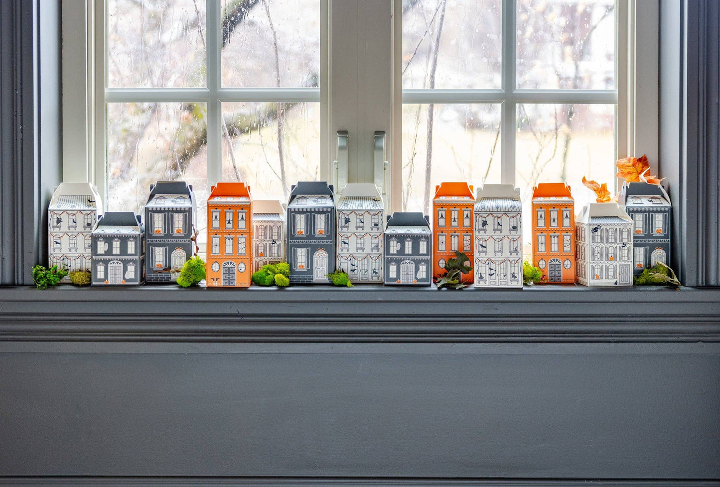 Halloween Village Treat Boxes | 13 count