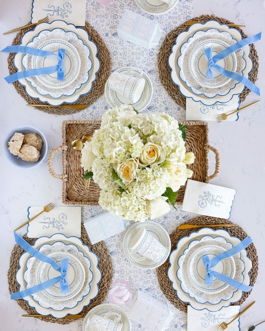 Pembroke Collection Tablescape Bundle - Blue - Porcupine Paper Co.