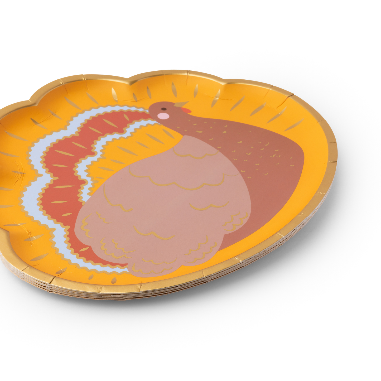 Turkey Plates | 8 count