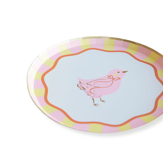 Sweet Chick Easter Small Plates | Set of 8 - Porcupine Paper Co.