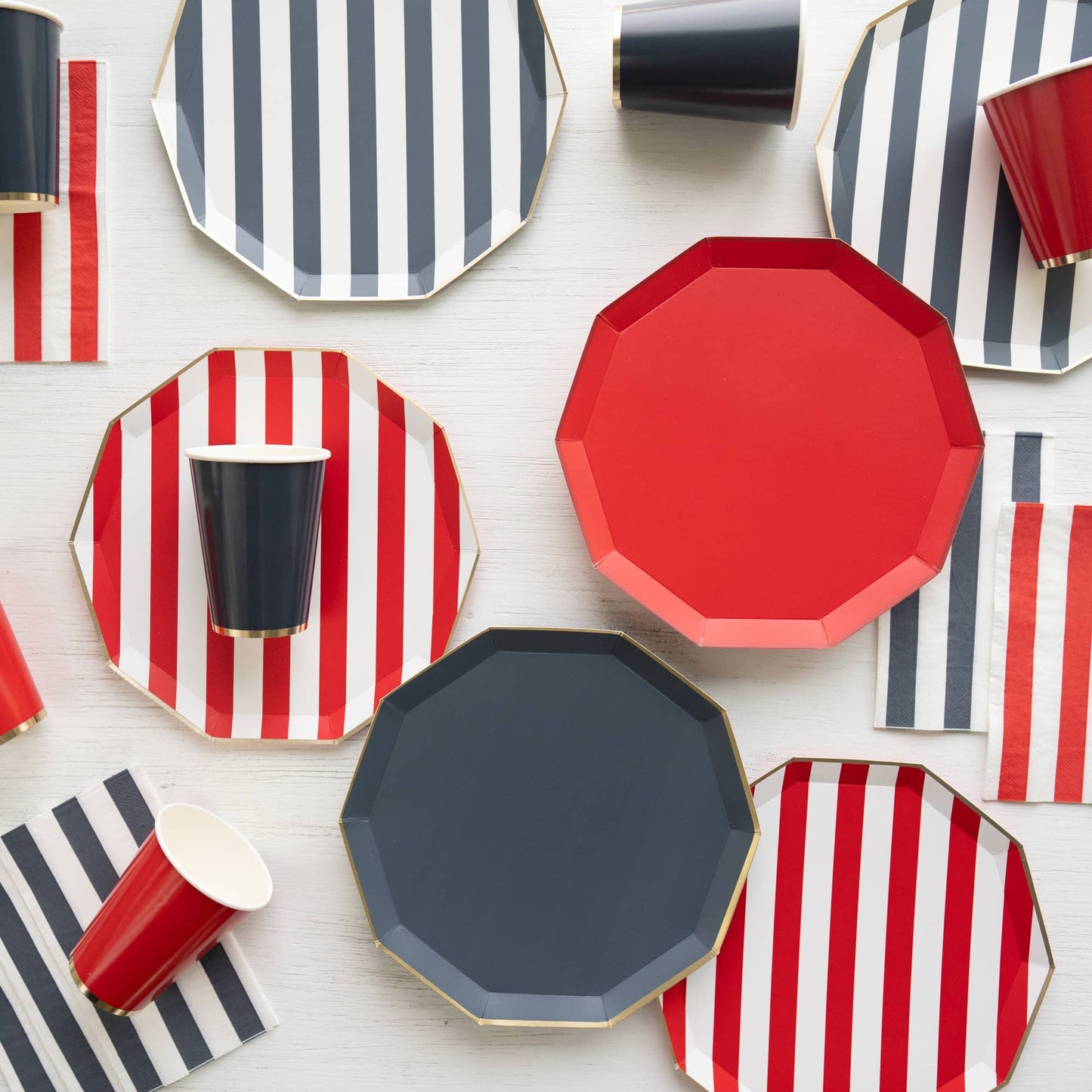 Cherry Red Signature Cups | Pack of 8 - Porcupine Paper Co.