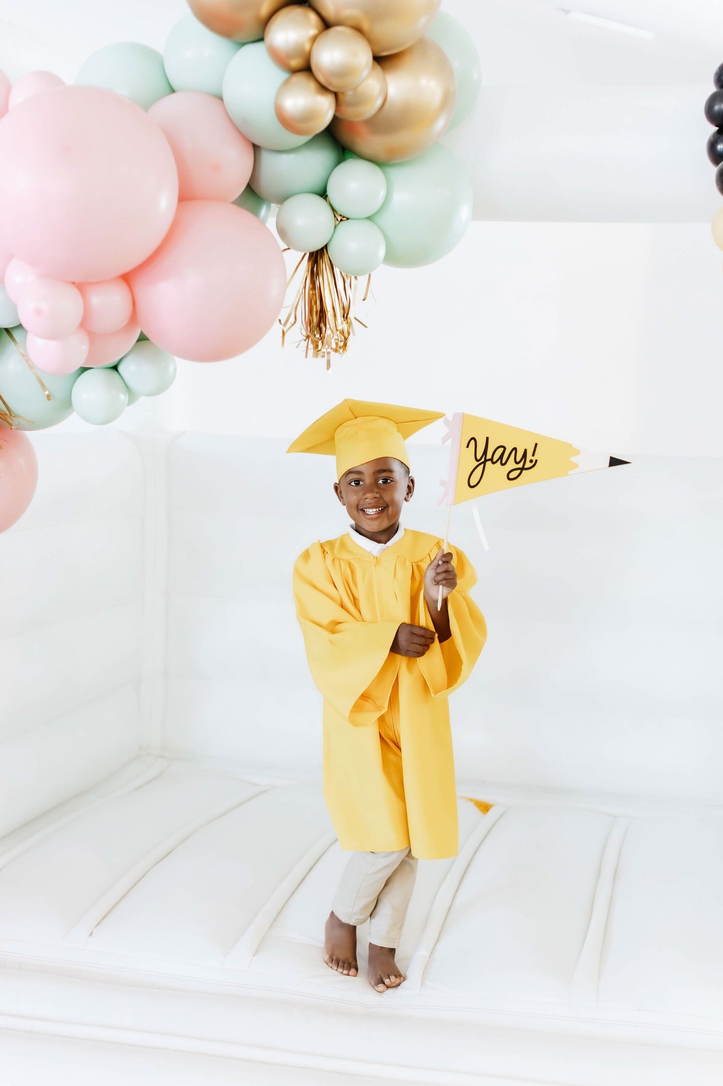 Yay Pencil Felt Pennant