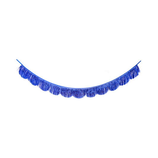 Colorful fringed scallop banner set by My Mind’s Eye featuring vibrant, decorative paper banners for celebrations and parties.