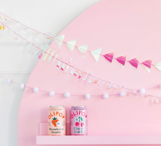 Iridescent Mini Banner Set - Porcupine Paper Co.
