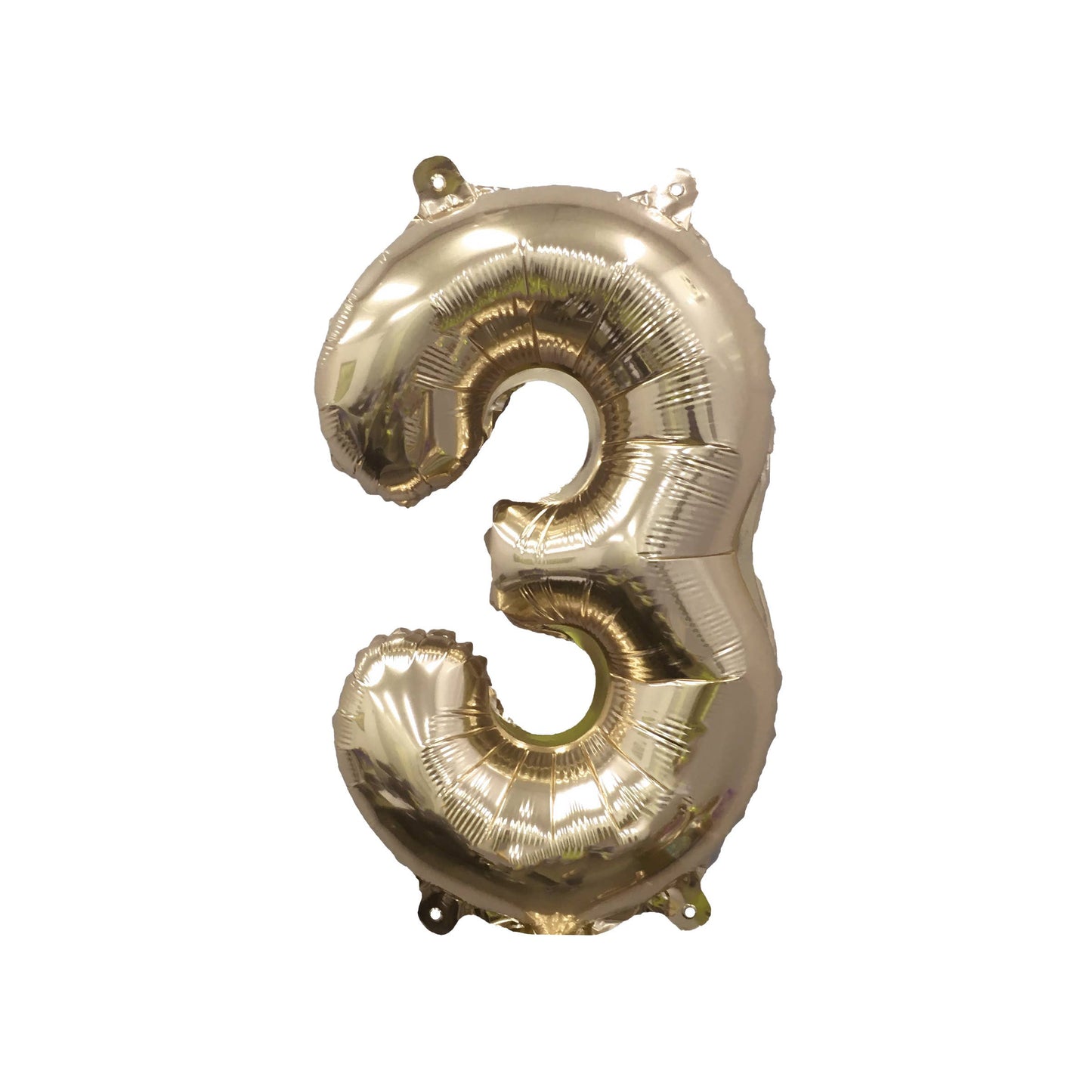 Gold Mylar Number Balloon | 32in