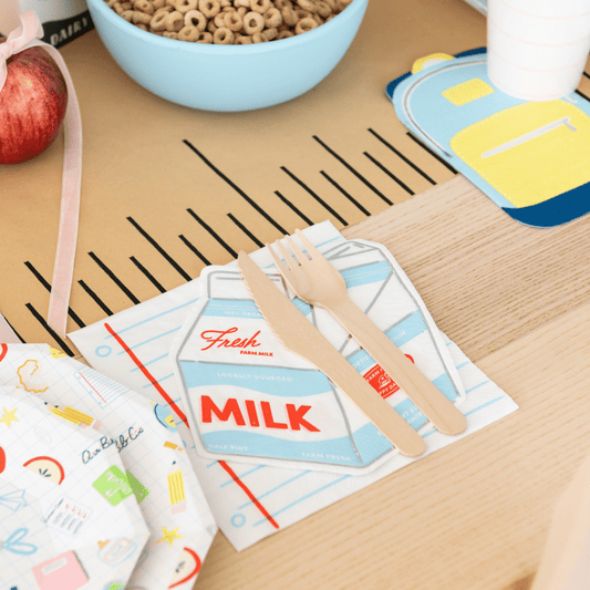 Smarty Pants "Milk Carton" Large Napkins | 16 count