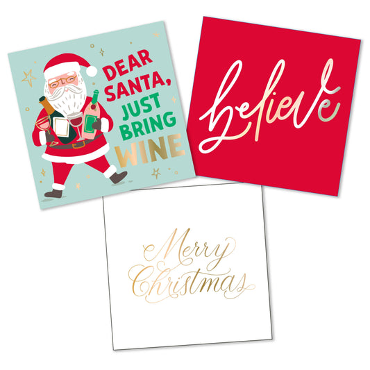 Christmas Cocktail Napkins | Merry Christmas - Foil - 20ct
