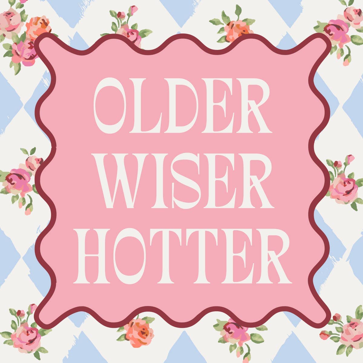 Funny Birthday Cocktail Napkins | Older Wiser Hotter - 20ct