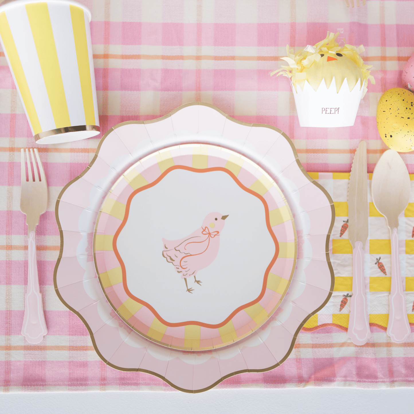 Sweet Carrot Easter Large Napkins | Pack of 20 - Porcupine Paper Co.