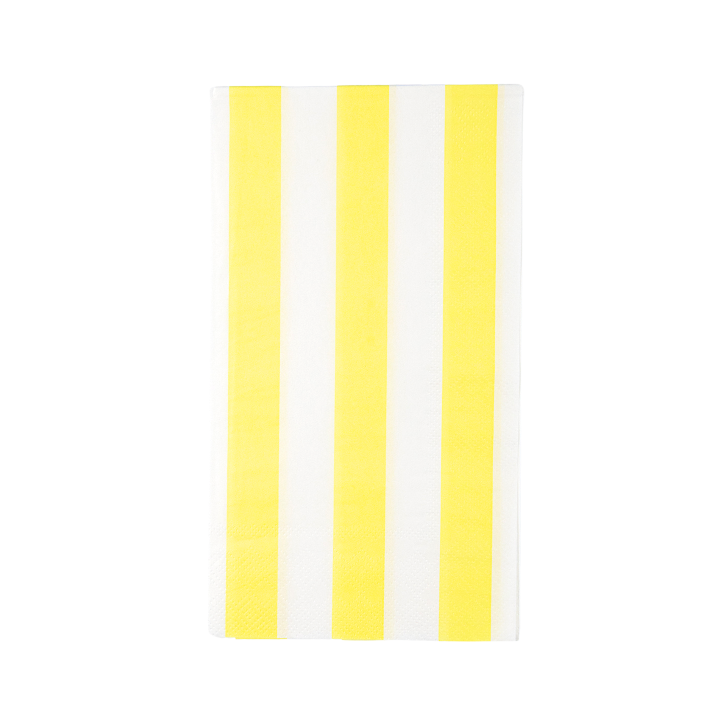 Soleil Yellow Cabana Stripe Guest Towels | Pack of 20