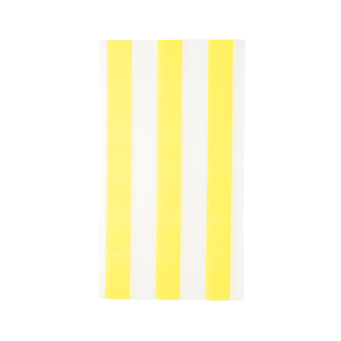 Soleil Yellow Cabana Stripe Guest Towels | Pack of 20