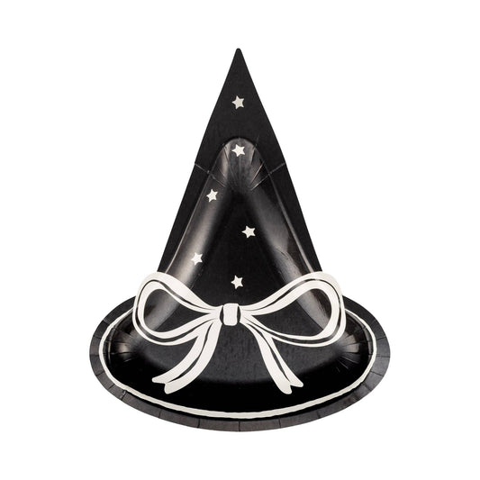 Witch Hat Shaped Paper Plates | 8 count