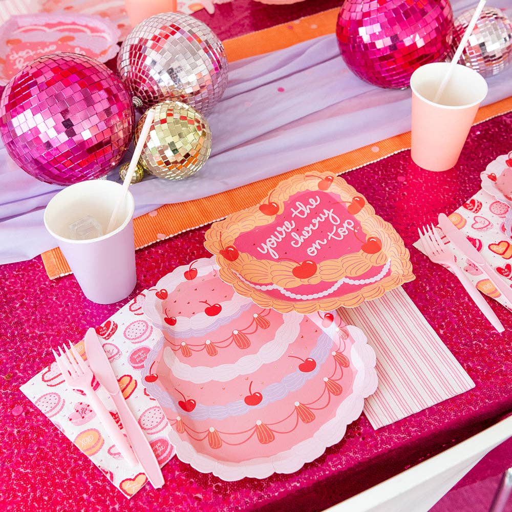 You're The Cherry On Top Dessert Plates | Pack 8