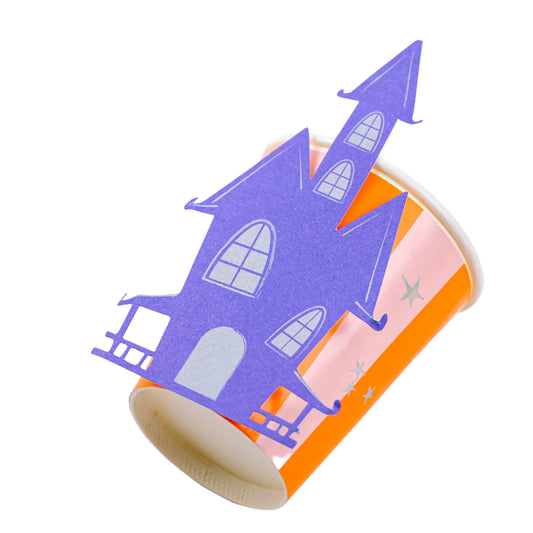 Haunted House Paper Cups | 8 count
