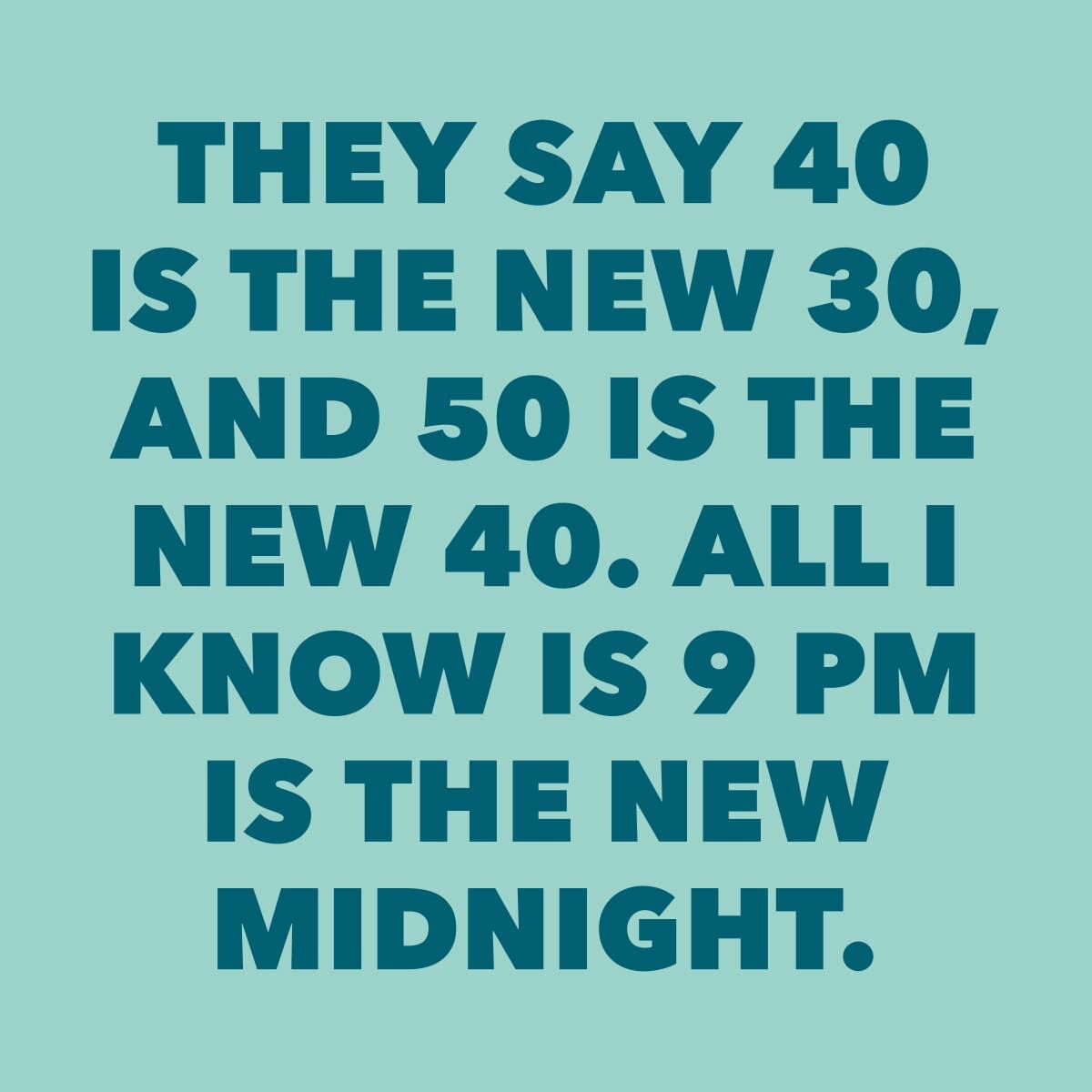 Funny Party Cocktail Napkins | 9 Pm Is New Midnight - 20ct