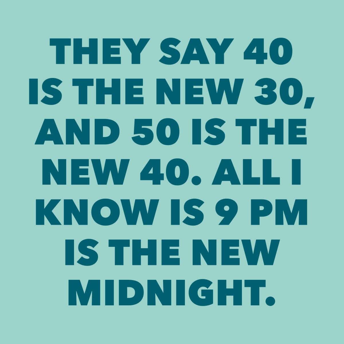 Funny Party Cocktail Napkins | 9 Pm Is New Midnight - 20ct - Porcupine Paper Co.
