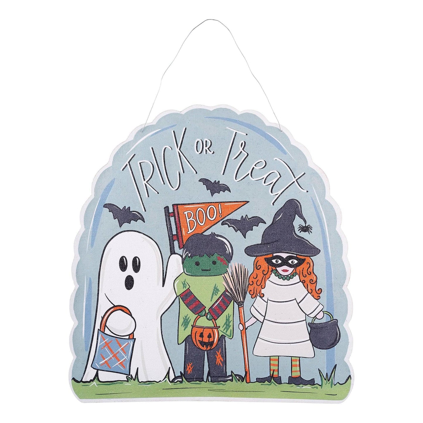 Trick or Treaters and Turkey Burlee | Halloween Decor
