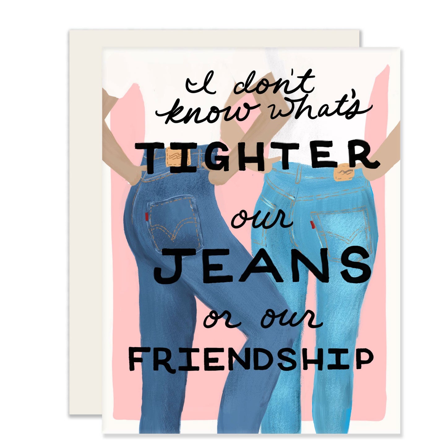 Tight Friendship Card | Best Friend Card - Porcupine Paper Co.