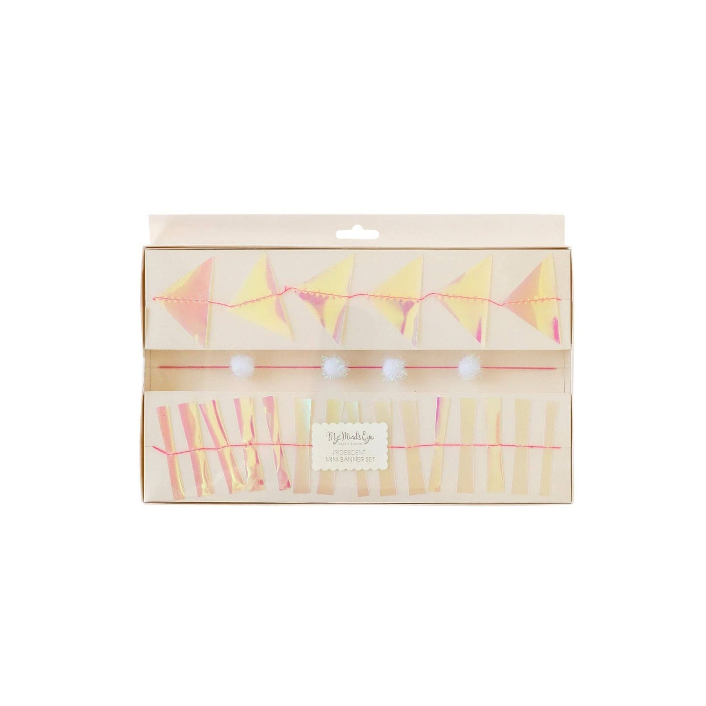 Iridescent Mini Banner Set - Porcupine Paper Co.