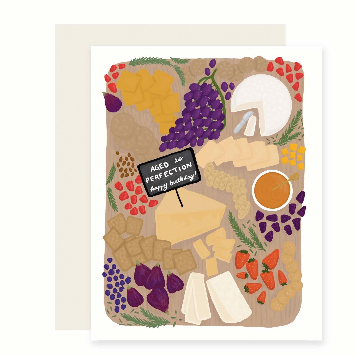 Charcuterie | Charcuterie Birthday Card - Porcupine Paper Co.