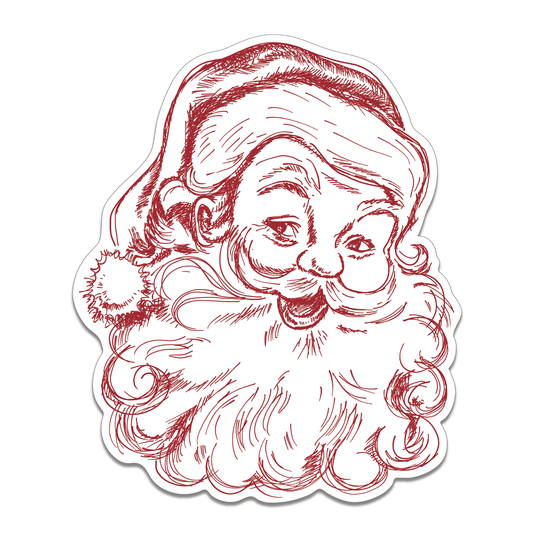 Jolly Santa Paper Placemats | 12 count