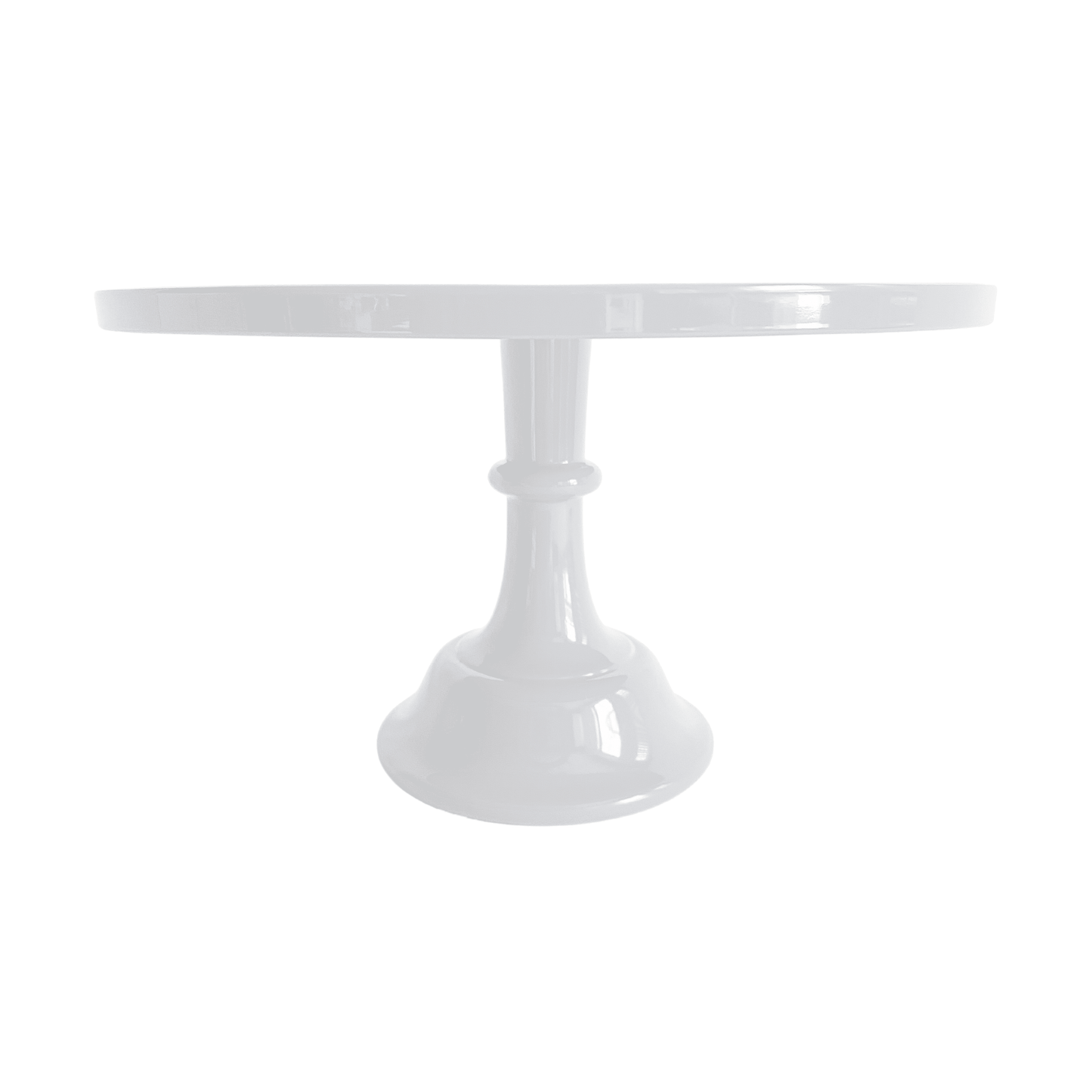 White melamine cake stand with multiple tiers for cupcakes and desserts, ideal for party displays and celebrations.