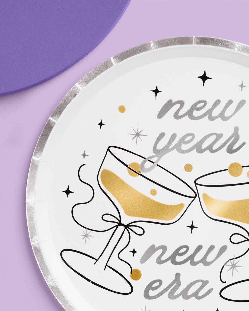 New Year New Era Plates | 24 count