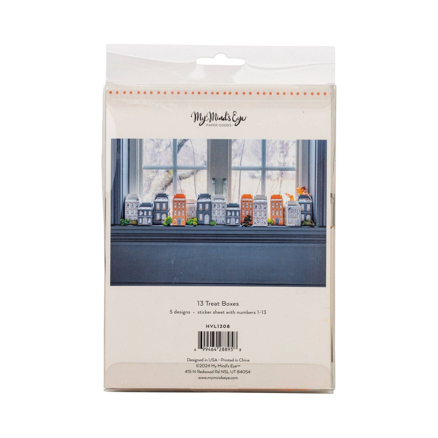 Halloween Village Treat Boxes | 13 count