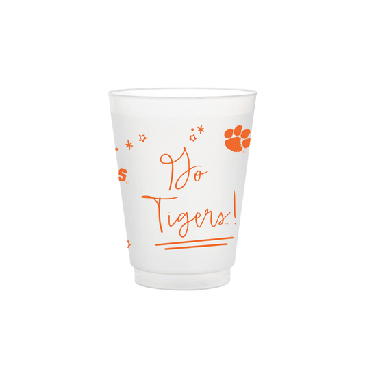 Clemson Frosted Cup | 8 count