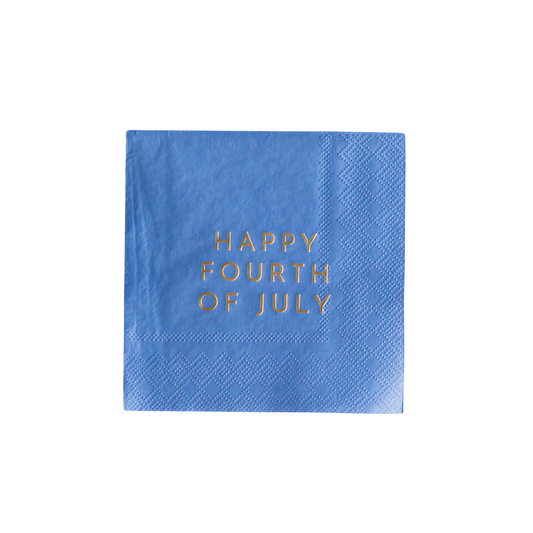 Happy 4th Of July Cocktail Napkins | Pack of 20