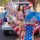 Stars and Stripes Table Runner 16" x 120"