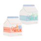 Milk Carton Cocktail Napkin Set | 24 count