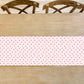 Ditsy Hearts Table Runner | Valentine's | Galentine's - Porcupine Paper Co.