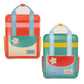Backpack Shaped Plate Set 10" | Set of 8