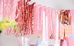 Festive Fringe Banner - Porcupine Paper Co.