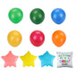 Packed Party Take Note Back to School Balloon Kit with colorful balloons and decorative notes for celebrating students.