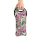 Christmas Village Wine Tote Bag