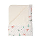 Christmas Ribbon Fleece Blanket | 50" x 60"