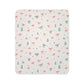 Christmas Ribbon Fleece Blanket | 50" x 60"