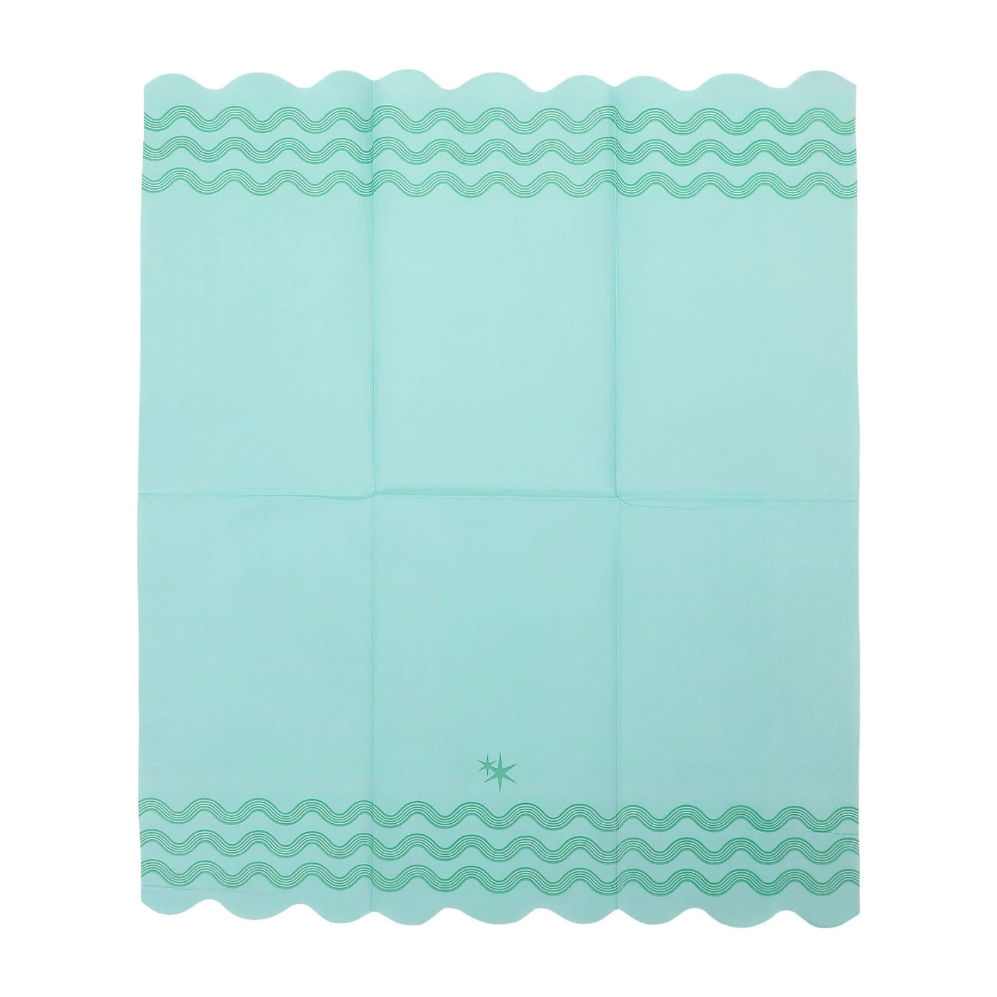 Colorful Ric Rac Rainbow Guest Napkins by Packed Party, featuring vibrant rainbow and ric rac patterns for parties and gatherings.