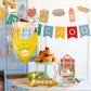 Backpack Shaped Plate Set 10" | Set of 8