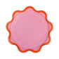 Ric Rac Edge Dessert Plates 7" | Set of 8