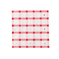Valentine Plaid Dinner Napkins | Pack of 20