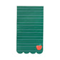 Green Ruled Paper Dinner Napkins |  24 count