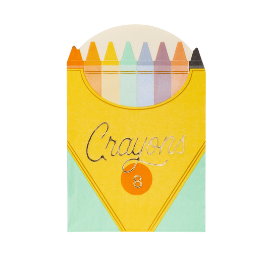 Crayon Box Napkins | 18 count
